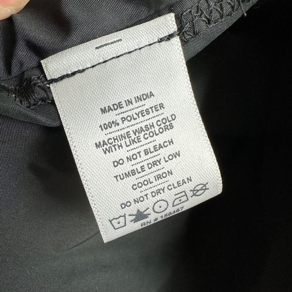 Bearded Goat Mens Small Jacket Dark Gray Pockets Zip Hooded Windbreaker Packable - Picture 6 of 13